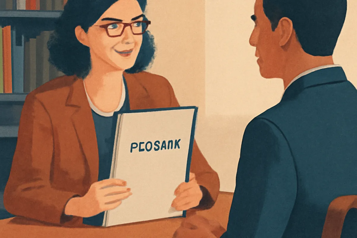 Réunion d'équipe RH validant le choix d'un prestataire de traduction russe-français