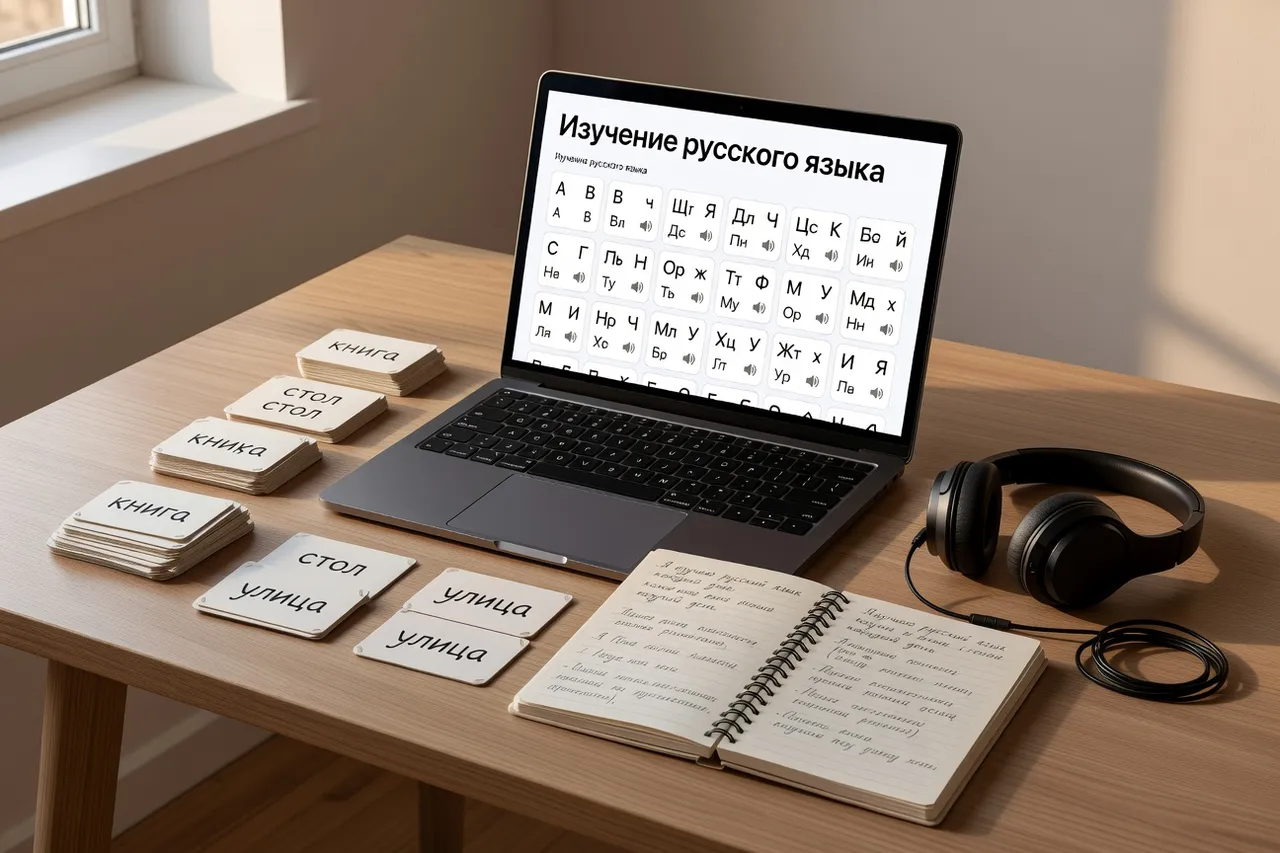 Comparatif d'applications d'apprentissage du russe sur ordinateur portable
